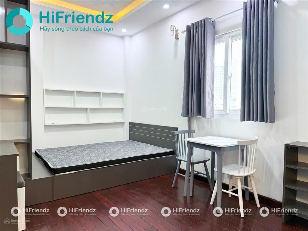 Cho thuê căn hộ studio, thiết kế đẹp, cửa sổ thoáng, gần nguyễn hữu cảnh, landmark81