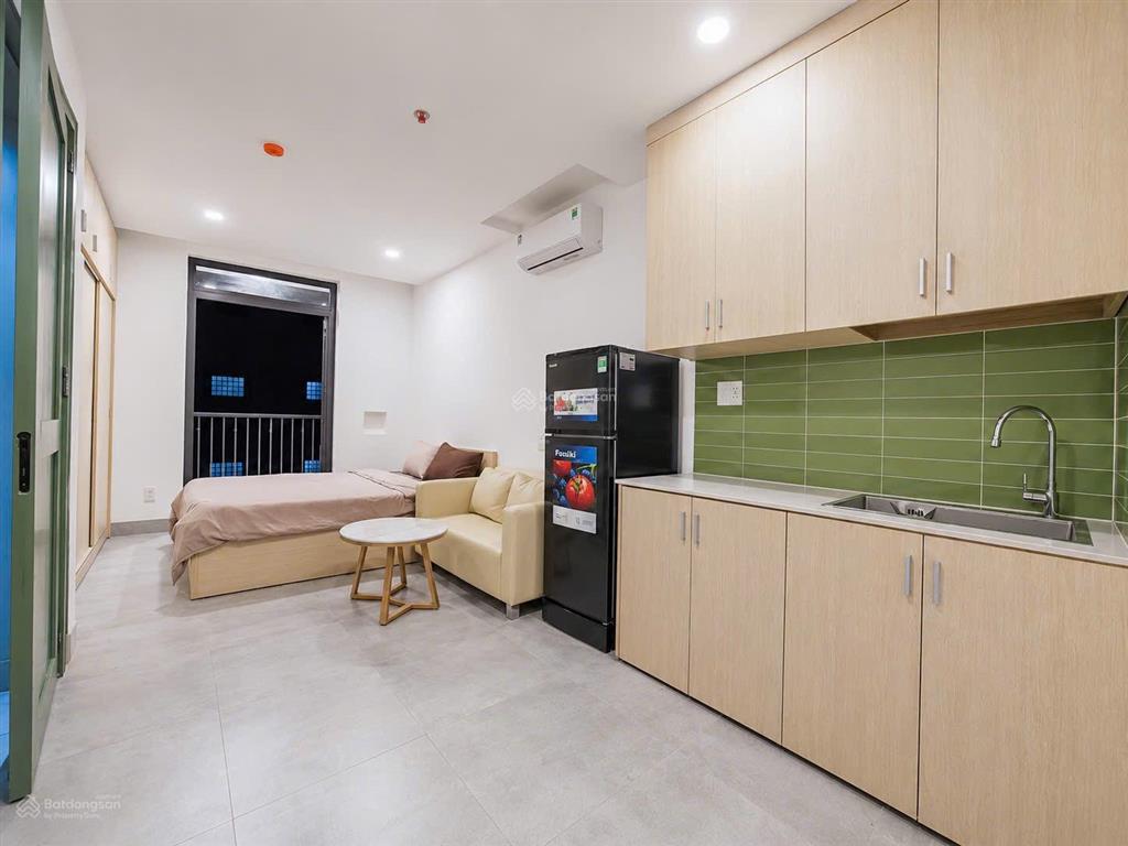 Khai trương căn hộ studio, ban công, full nội thất mới 100% gần cầu bông gần quận 1