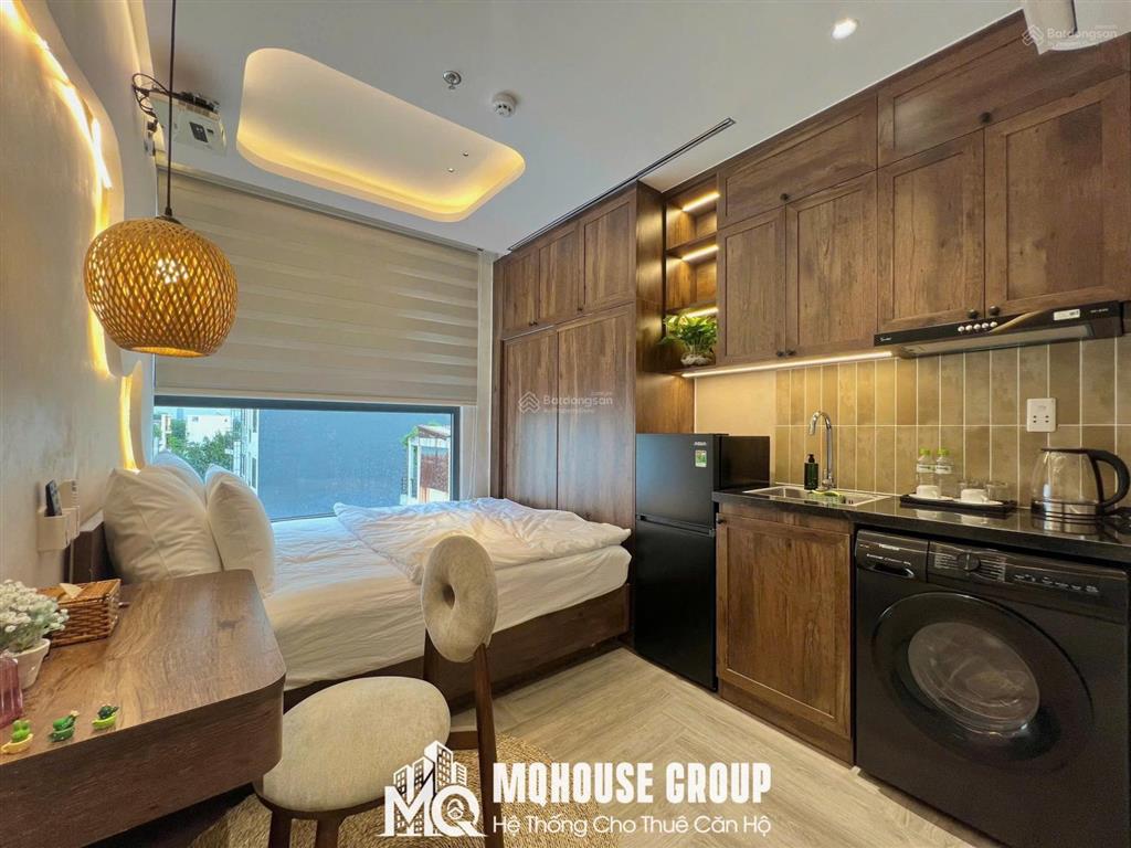 Khai trương căn hộ studio cao cấp, máy giặt riêng, hầm xe, thang máy, gần nguyễn xí
