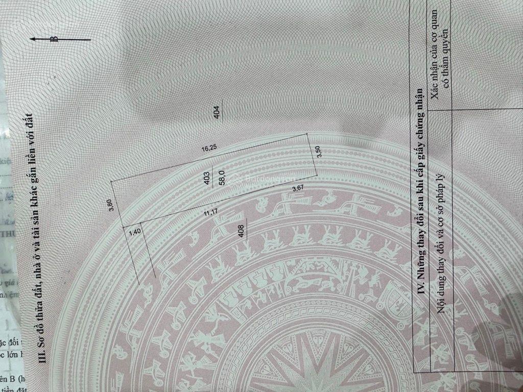 Tam trinh,dt 58m2,mt 3.8m. sổ nét,ngõ nông. giá chào 8.15t có tl