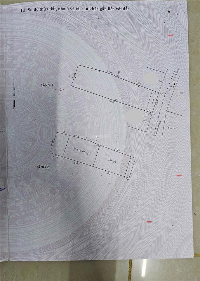Luỹ bán bích hẻm 3 gác thông 81m chỉ 7.3 tỷ