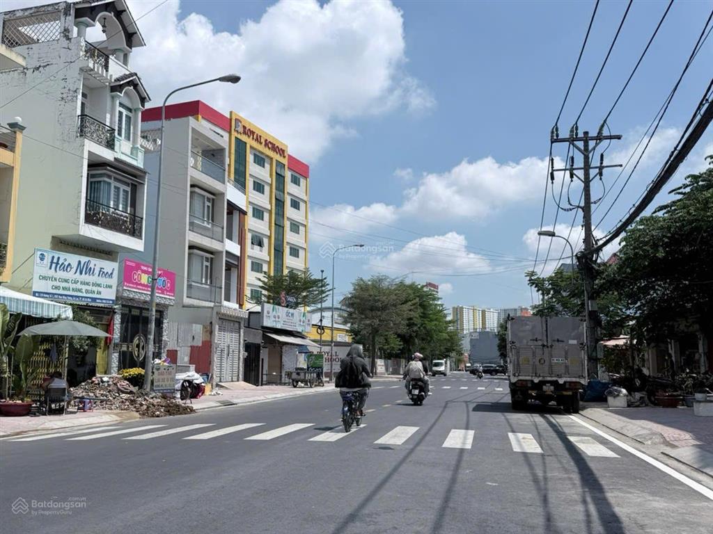 Bán đất mtkd đường số 1, kdc nam hùng vương, an lạc, quận bình tân  mặt tiền đường nhựa 20m
