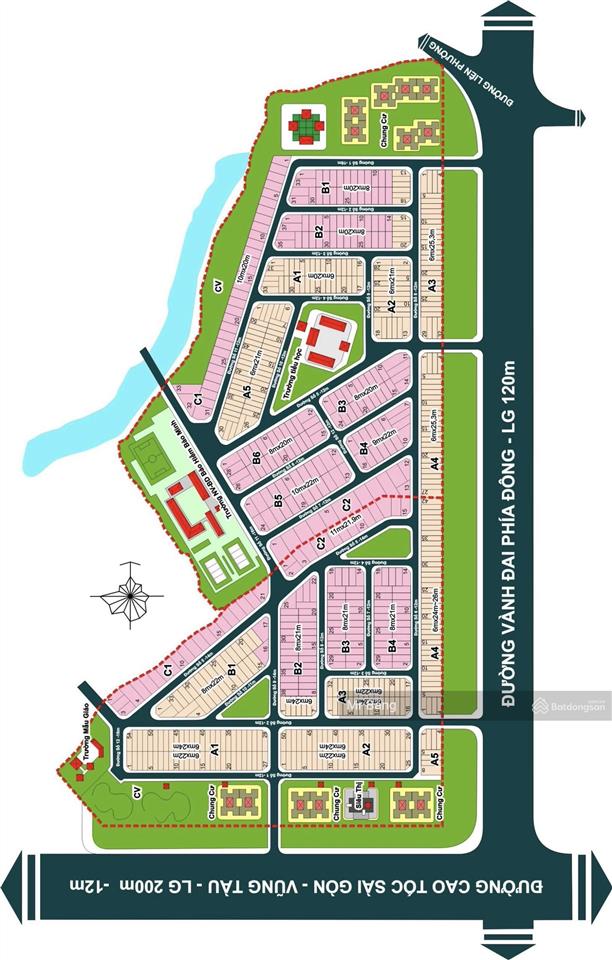 Bán dn khu dân cư khang an, 75 triệu / m2, 144 m2 tại đường số 2 (16m)