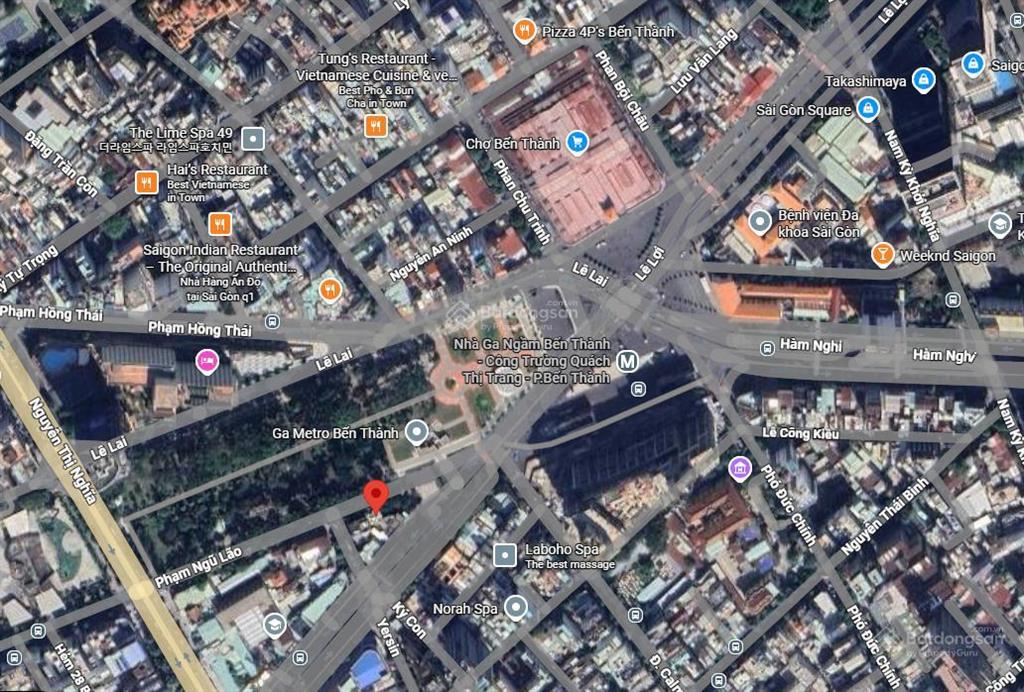 Bán nhà mt ngang 7m chợ bến thành (hd thuê 130,255 triệu) chỉ bán có 50 tỷ