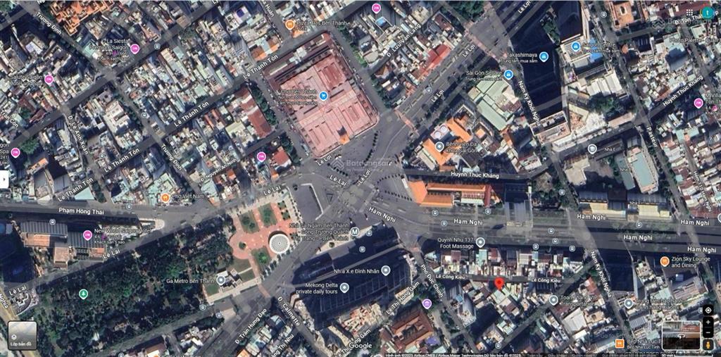 Nhà mặt tiền rộng 9m , cách chợ bến thành 100m!! hđ thuê 50tr/tháng