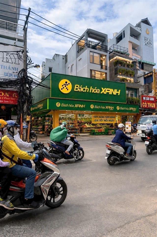 Lô góc mt kd 188m2 đường cách mạng tháng 8 (8x24m) 1t, 3l, sẵn hđ thuê 150tr/tháng 6 năm