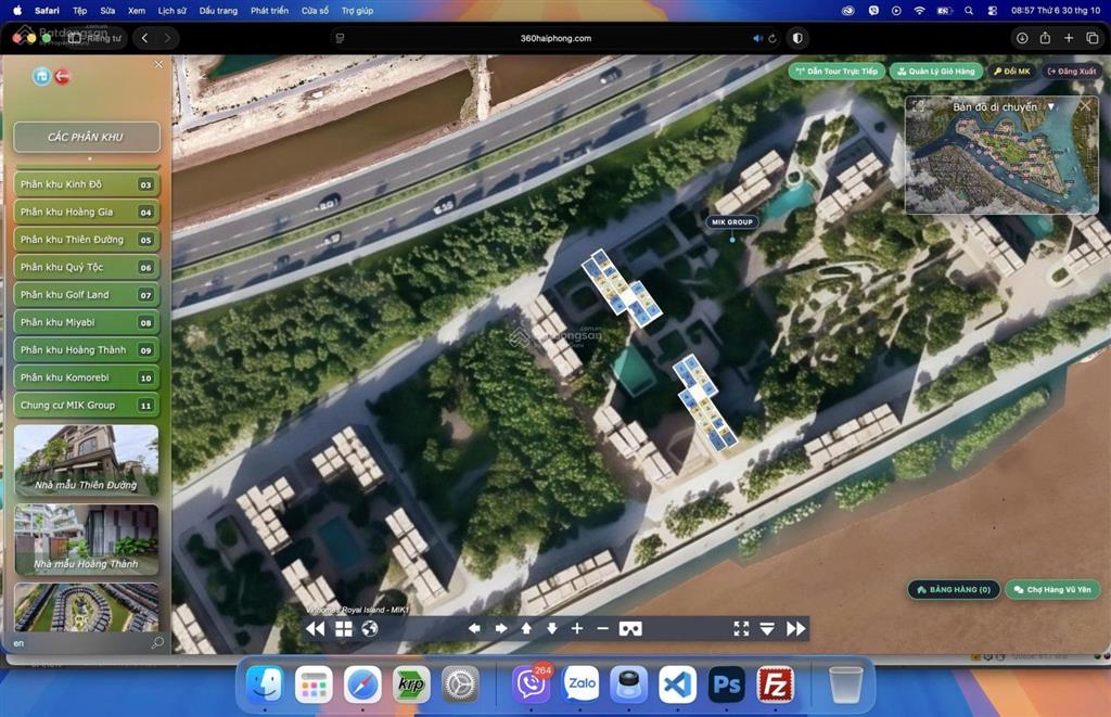Lần đầu tiên tại hải phòng có chung cư cao cấp ven sông cấm tầm view riêng giá chỉ 1,x tỉ