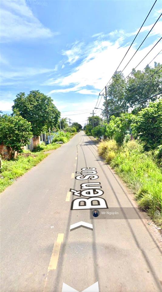 Bán lô đất mặt tiền bến súc, an phú, củ chi (10x54m) có 300m2 thổ giá chỉ 5.3 tỷ