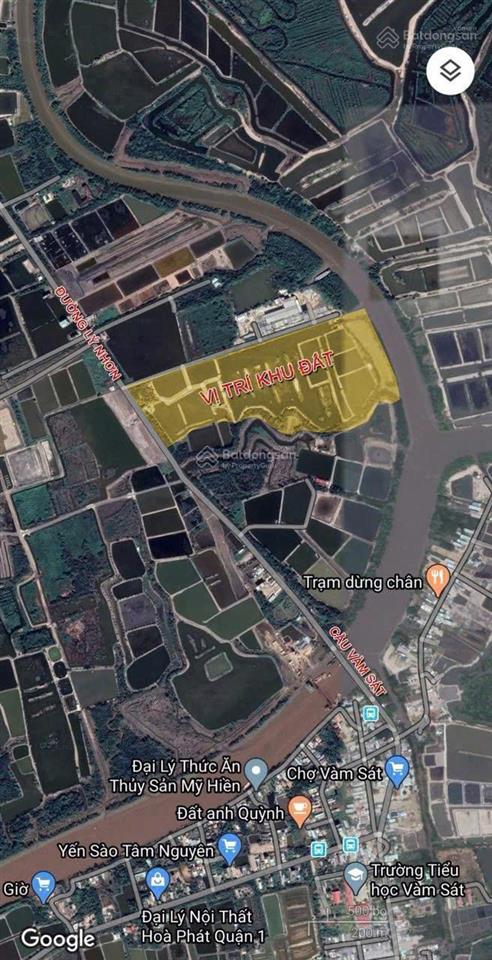 Lô đất lớn 8.3 hecta (83.000m2) đường lý nhơn, cần giờ, tp.hcm