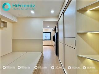 Căn hộ 1 phòng ngủ tách bếp gần công viên làng hoa