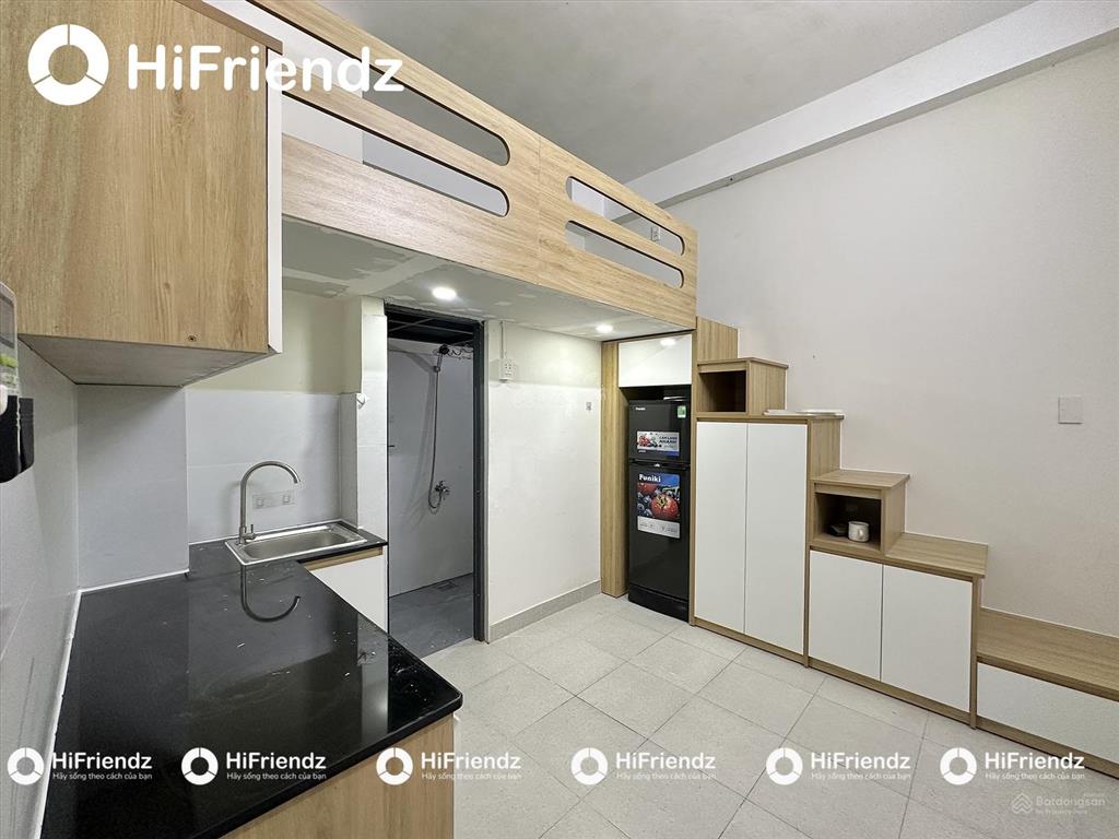 Cho thuê phòng gác full nội thất gần emart phan huy ích