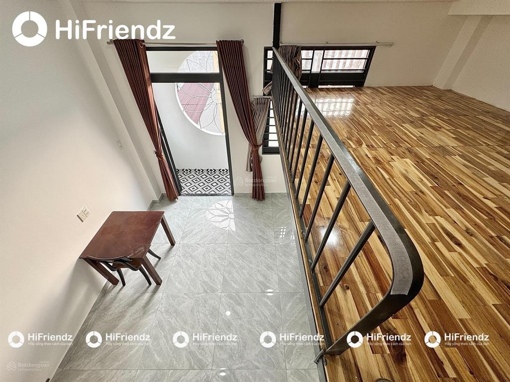 Cho thuê phòng gác ban công full nội thất gần chợ thạch đà