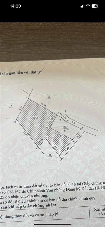 Bán đất đa sỹ lô góc ô tô gần 50m2 ngay công viên 365 hà trì hà đông giá đầu tư chỉ 7 tỷ