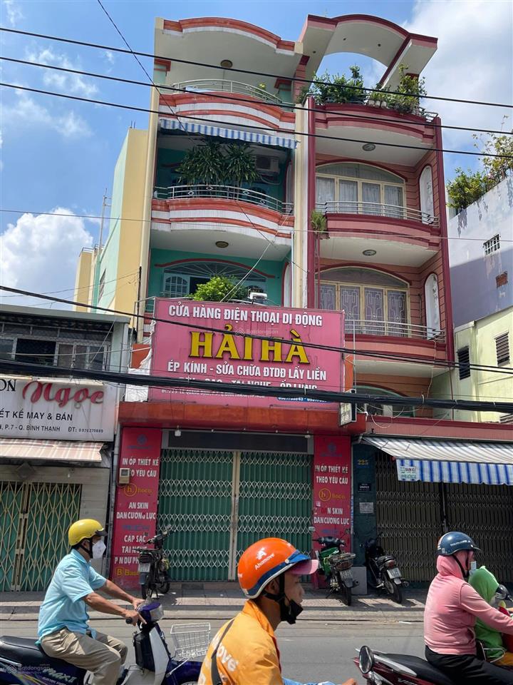 Đầu tư có lời! mt lê quang định p. 7  q. bình thạnh. dt 4,7x18m cn 68m2, 5 tầng, giá 21,5 tỷ