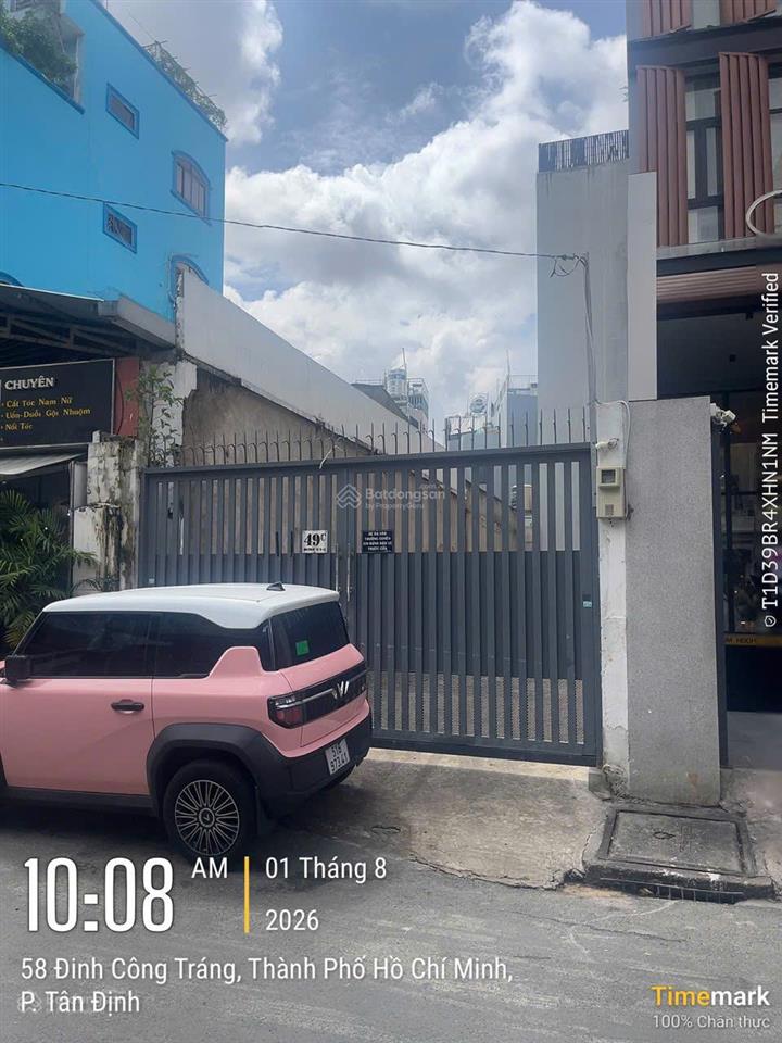 Giá đầu tư 280tr/m2 mt đinh công tráng.p.tân địnhq.1.dt5x30m.cn149m2.ctxd hầm 7 tầng. giá 42 tỷ