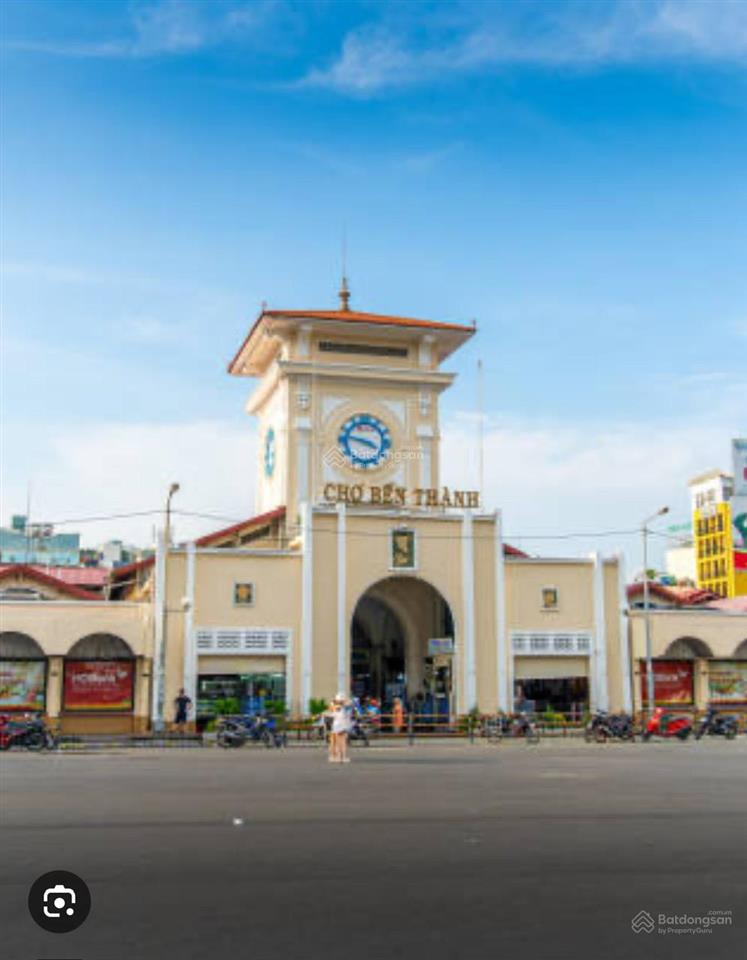 Bán nhà mt chợ bến thành quận 1. dt 4.1x15m. cn 60m2. 5 tầng. giá 35 tỷ