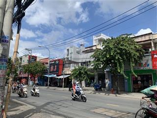 Nhà 6x27m mặt tiền trung mỹ tây 03 vuông vức gần ngã tư tô ký  nguyễn ảnh thủ