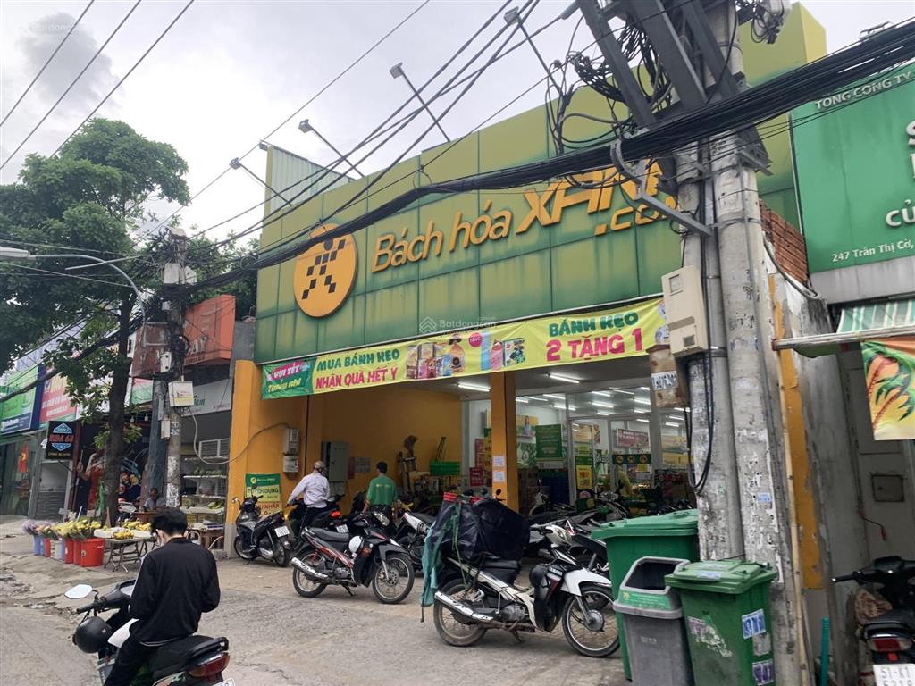 Mặt tiền trần thị cờ 6x23 vuông vức gần tiểu học trần quốc toản và bhx