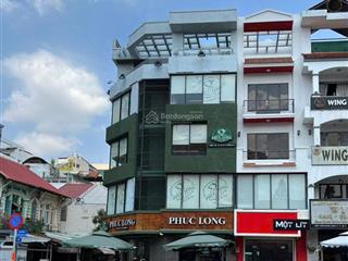 Bán góc vip 2 mặt tiền trần cao vân, quận 3 dt 6x18m hdt 150tr 4 tầng 52 tỷ rẻ nhất khu hồ con rùa