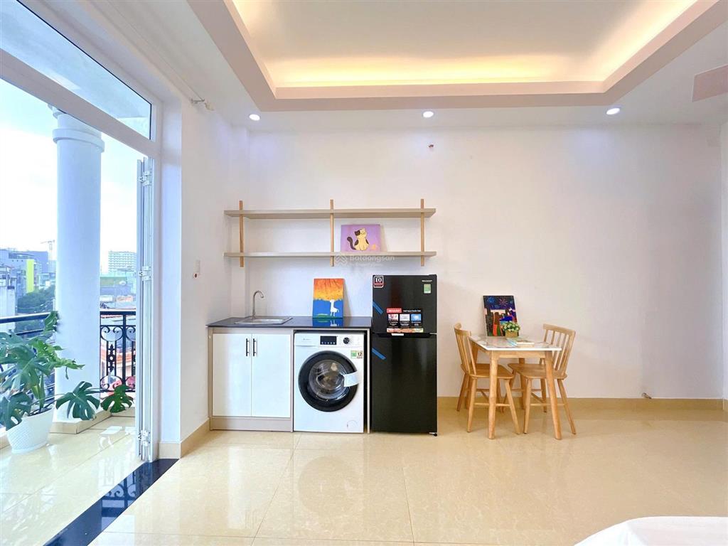 Cho thuê cc mini ban công 1pn, 1vs, 40m2 tại nguyễn văn đậu, gia định, giá siêu hời 6,5 triệu