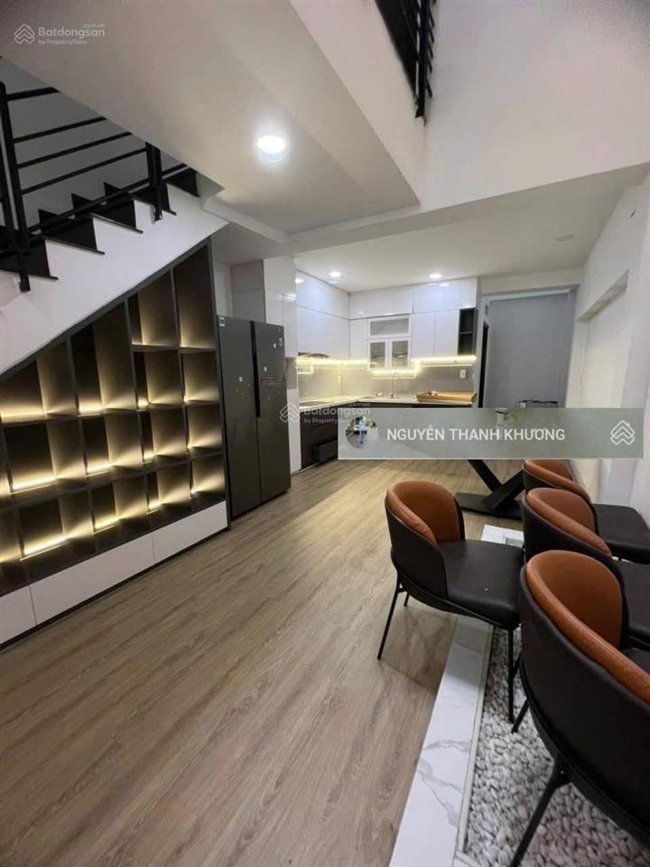 Cho thuê nhà mặt tiền( đường 28 ) p6 lê đức thọ full nội thất 4*20m 3 lầu