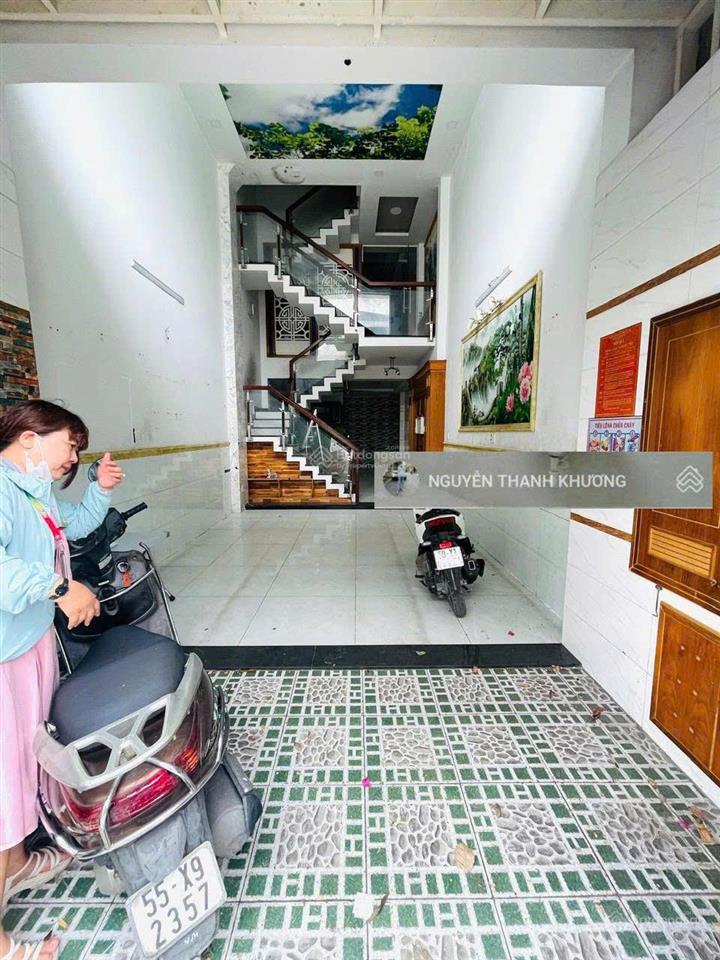Cho thuê nhà đường số 30  nguyễn oanh  nguyễn văn dung , p6 gò vấp 1 lửng 3 lầu