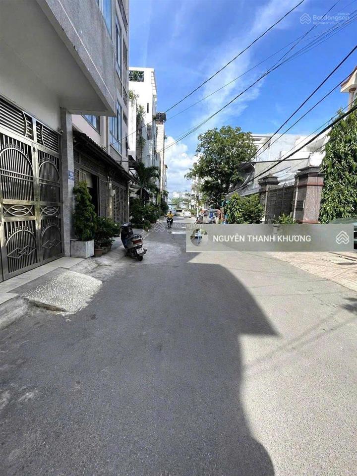 Nhà hẻm 8m  1 sẹc (nguyễn văn lượng) 4*12m 4 lầu  mới xây  như hình