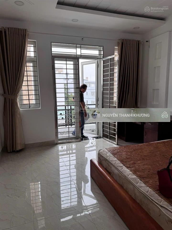 Cho thuê nhà hẻm xe hơi (đường số 28) lê đức thọ  gần chợ an nhơn  1 lửng 3 lầu p6gv