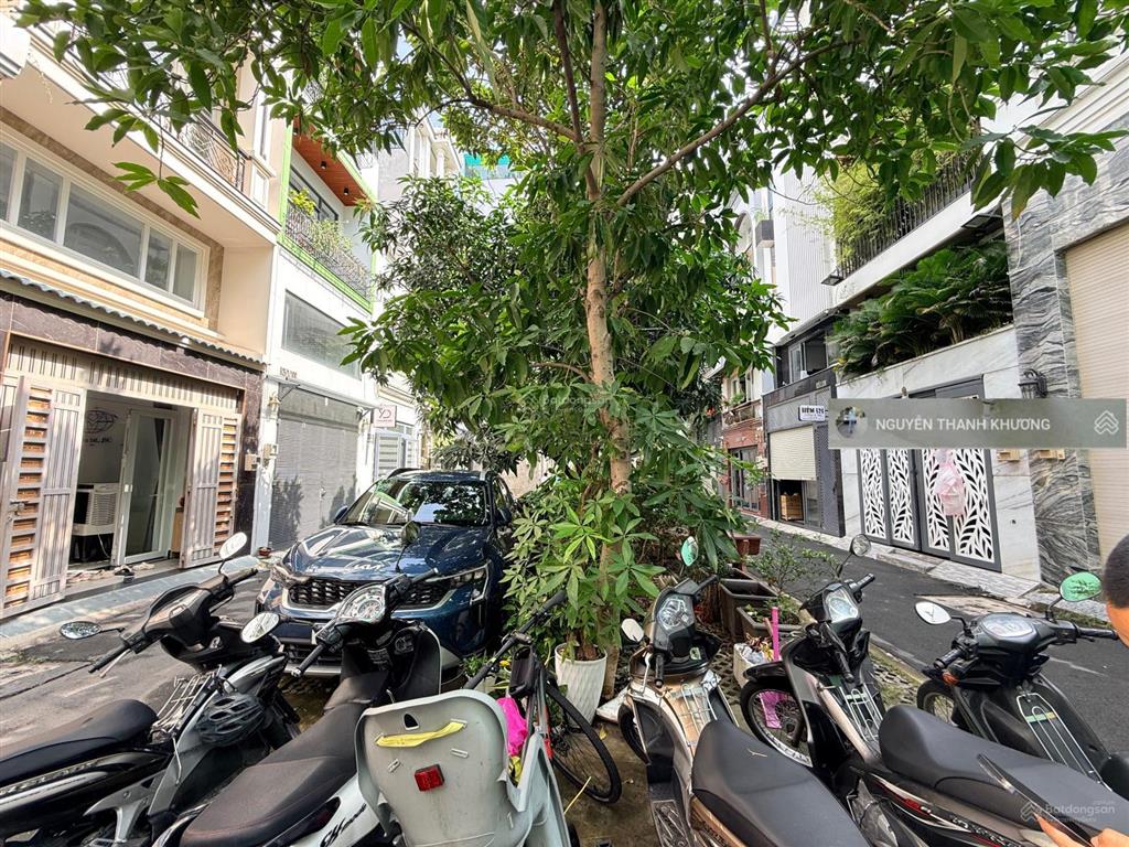 Cho thuê nhà hẻm xe tải quang trung, p10 gò vấp (4.5x15m) 3 lầu  nở hậu 6m  full nội thất
