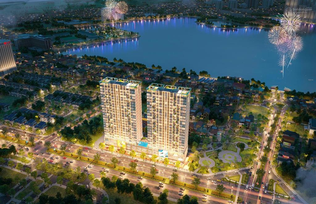 Mở bán quỹ căn trực tiếp chủ đầu tư view hồ cực đẹp, căn 2  3 phòng ngủ tầng cao, chiết khấu 12%