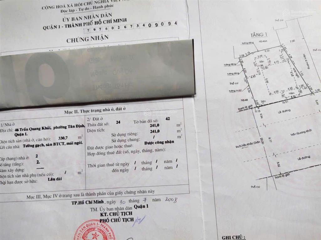 Siêu phẩm q1góc 2 mặt tiền trần quang khảigiảm từ 200t còn 16x tỷdòng tiền 230tr 0789 162 ***