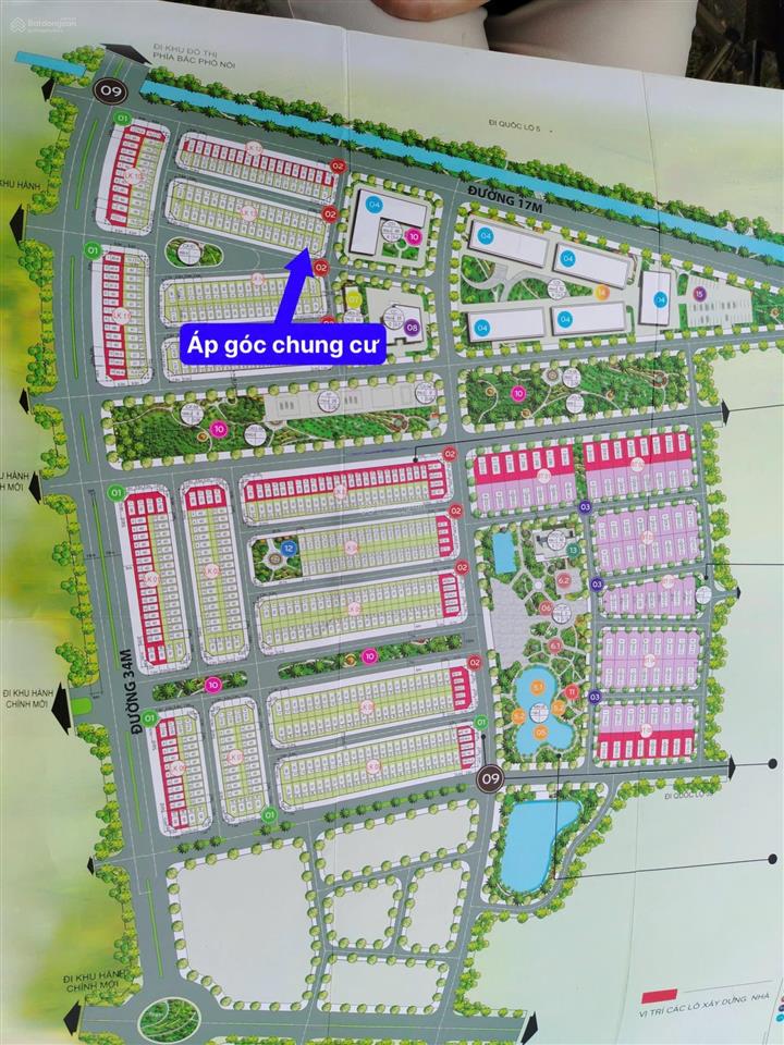 Bán lô góc chân chung cư đô thị phố nối house, hưng yên, tiềm năng tăng giá cao  0978 503 ***