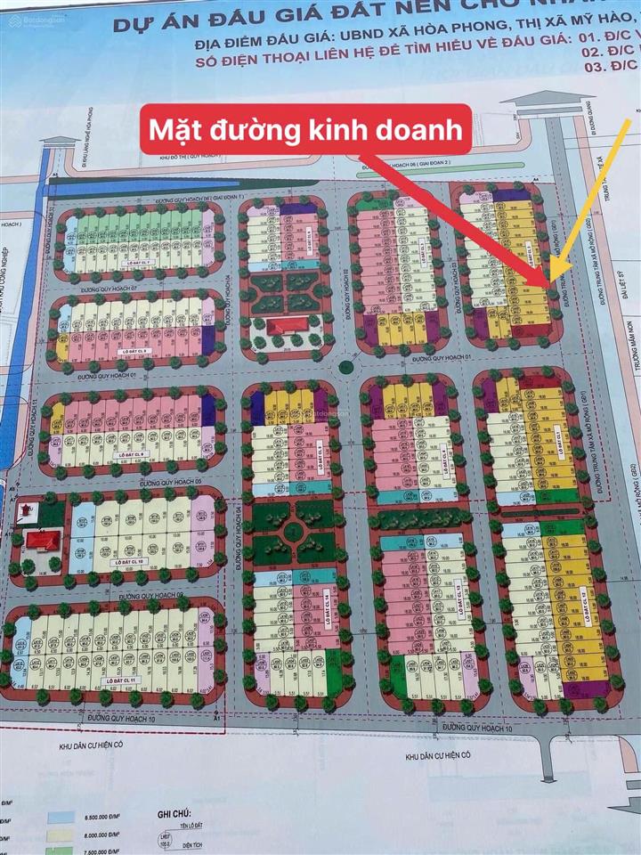 Bán đất mặt đường kinh doanh đỉnh giá rẻ phường thượng hồng hưng yên.  0978 503 ***