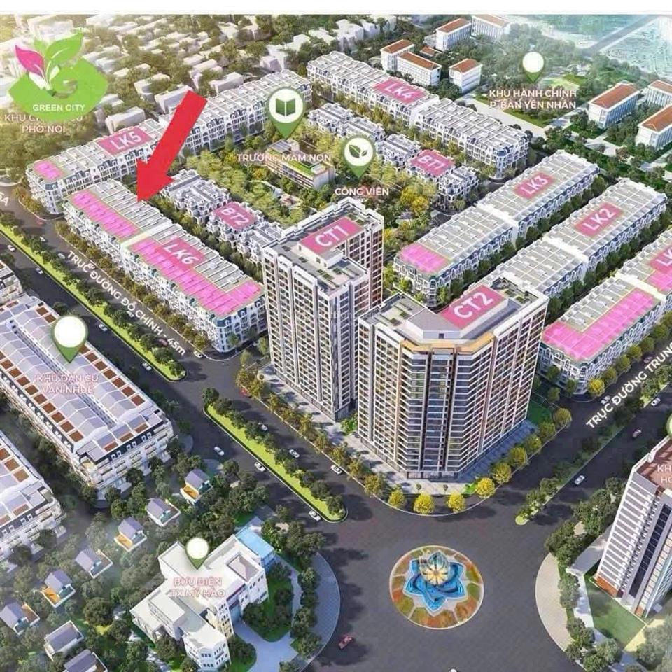 Mở bán dự án đô thị green city trung tâm mỹ hào hưng yên. tiềm năng tăng giá cao  0978 503 ***