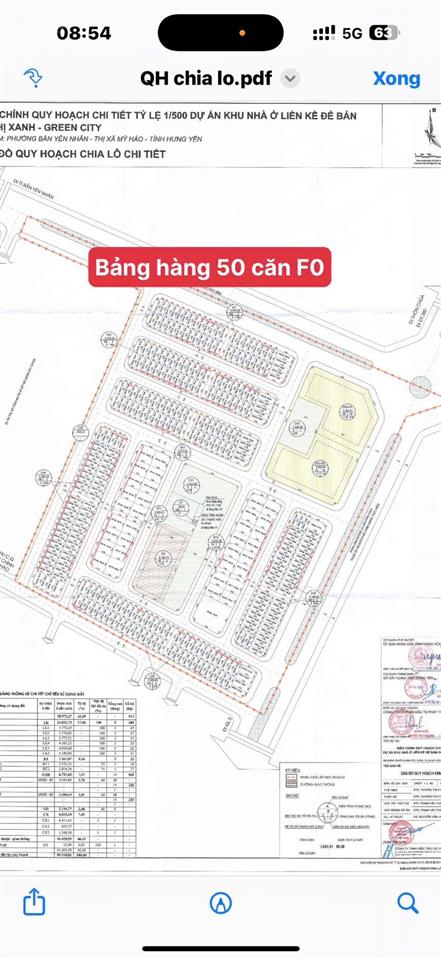 Mở bán dự án đô thị green city trung tâm mỹ hào hưng yên. tiềm năng tăng giá cao  0978 503 ***