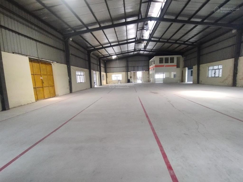 Cho thuê kho tại kcn lại yên, an khánh, hoài đức. dt 900m2, cao 10m, xe công đỗ cửa. giá 87k/m2