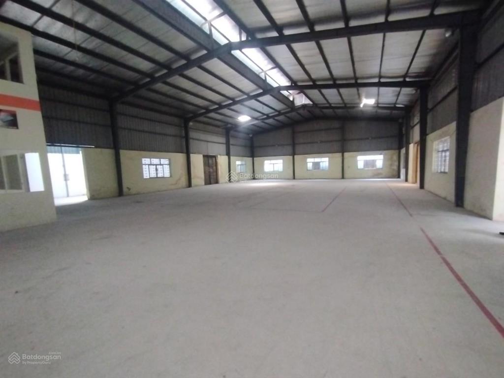 Cho thuê kho tại kcn lại yên, an khánh, hoài đức. dt 900m2, cao 10m, xe công đỗ cửa. giá 87k/m2