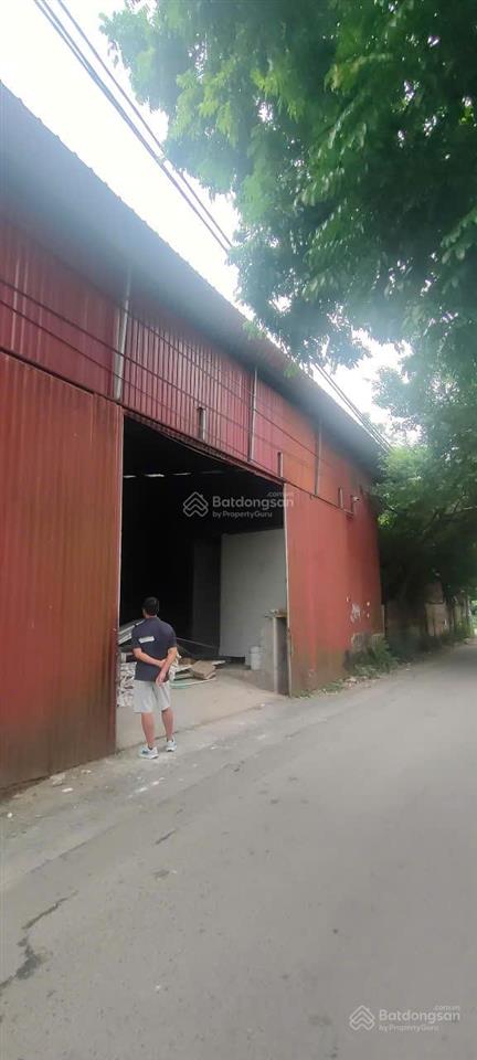 Cho thuê kho đường hòa bình, yên nghĩa, hà đông. dt 1200m2, điện 3fa, nước sạch cao 7  8m, 70k/m2