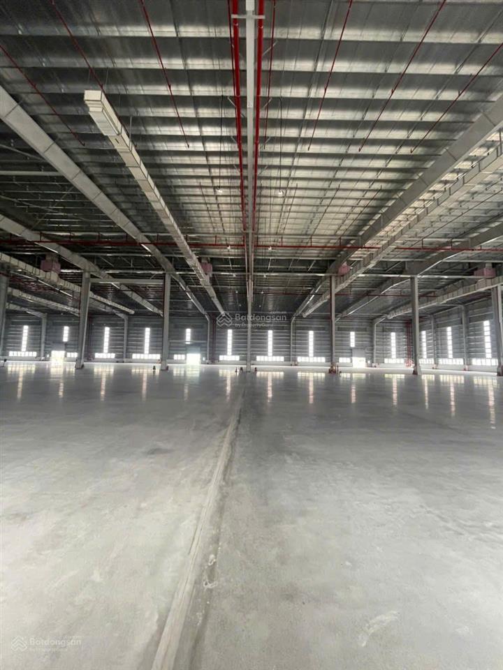 Cho thuê kho kcn đồng văn 2, duy tiên, hà nam. 3000m2, cao 12m, pccc tự động mới 100%. 110nghìn/m2