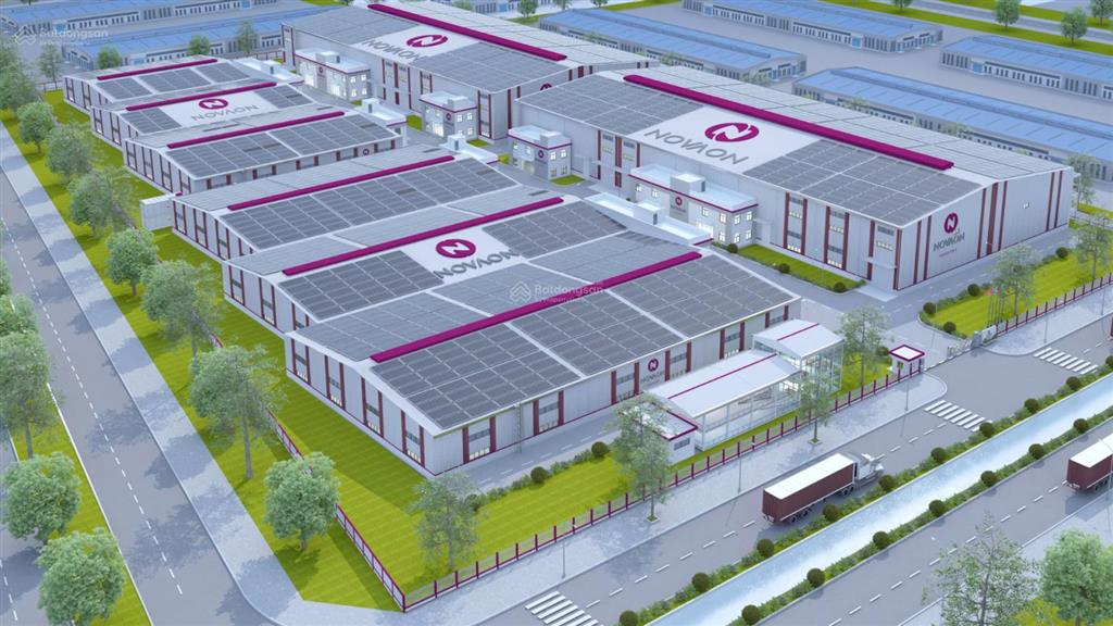 Cho thuê kho tại kcn đồng văn 3, duy tiên, hà nam. dt 1700m², tiêu chuẩn công nghiệp, dựng mới 100%