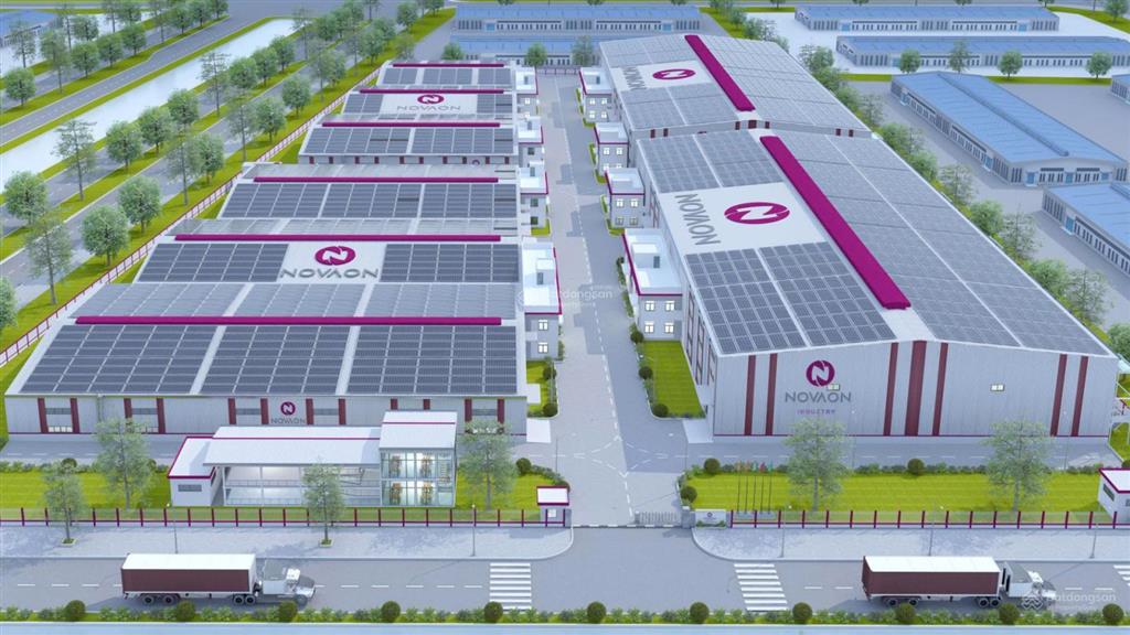 Cho thuê kho tại kcn đồng văn 3, duy tiên, hà nam. dt 1700m², tiêu chuẩn công nghiệp, dựng mới 100%