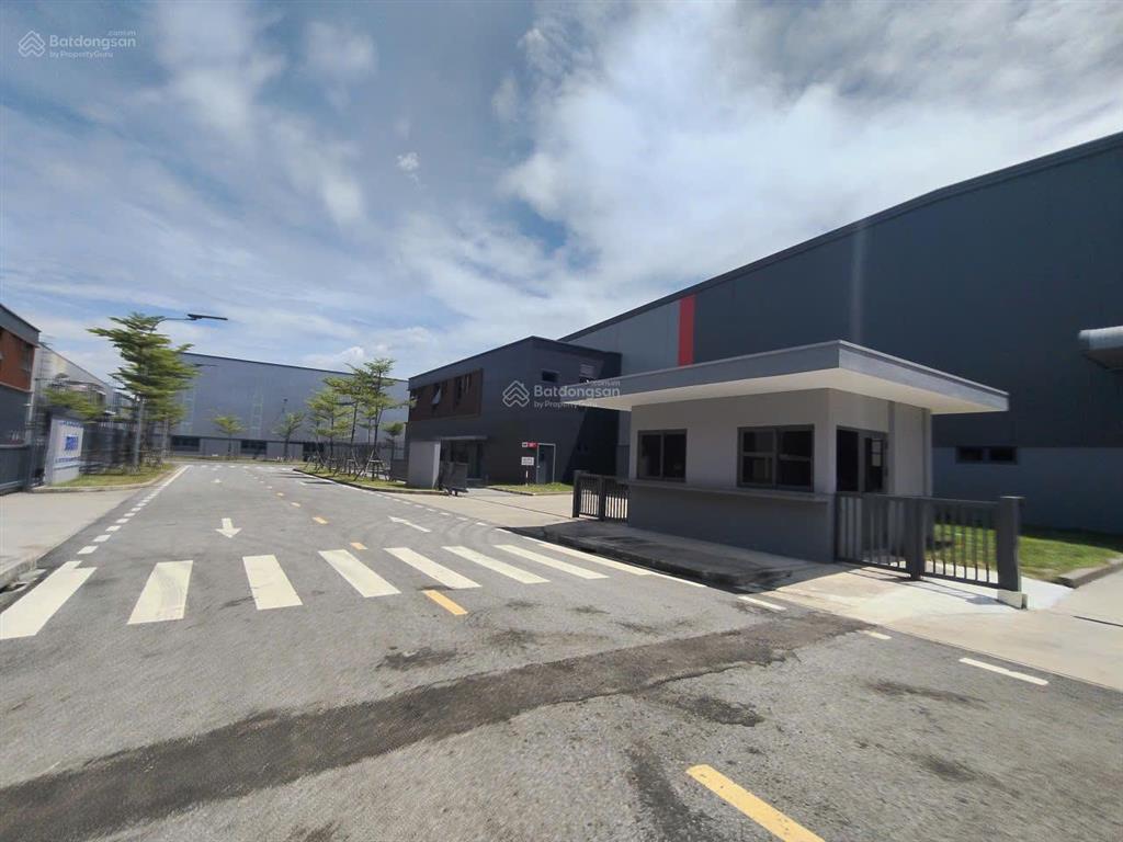 Cho thuê kho cụm cn jutech, xã xuân cẩm, bắc ninh. 4000m2, dựng mới 100% pccc tự động. giá 104k/m