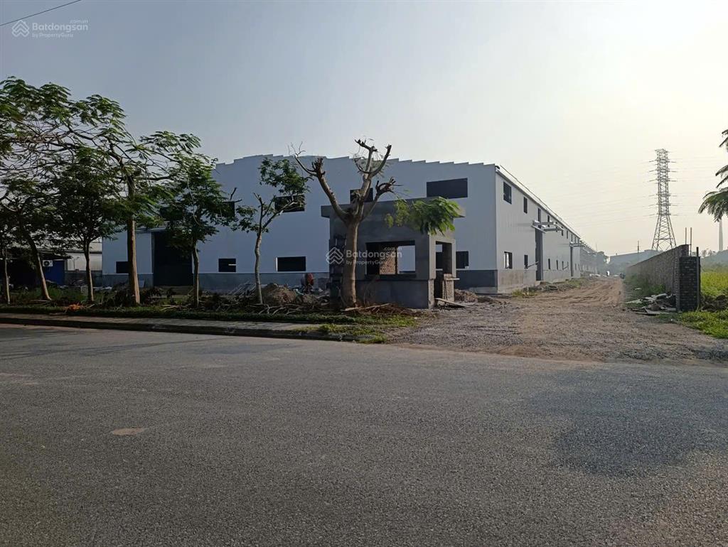 Cho thuê kho kcn hòa mạc, duy tiên, hà nam. 6000m2 cao 12m pccc tự động công đỗ cửa. 102.600đ/m2/th
