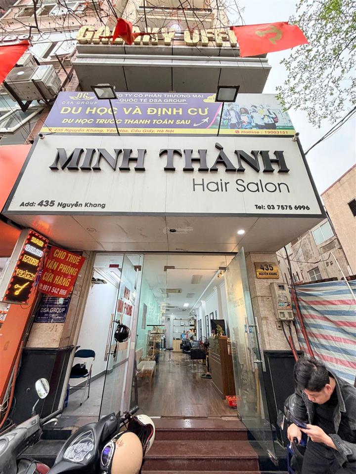 Mặt bằng kinh doanh mặt đường nguyễn khang 60m2 16tr ưu đãi 12tr  vị trí đẹp