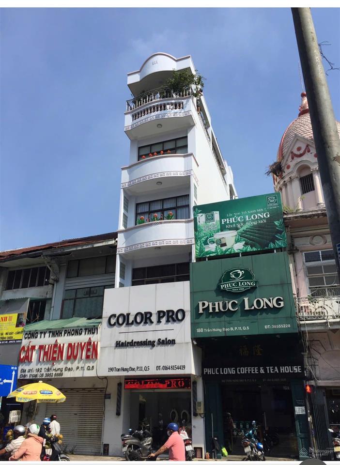 Mặt tiền trần hưng đạo q5 cực đẹp cần bán gấp! dt 4x19m kết cấu 7 tầng giá chỉ hơn 30 tỷ