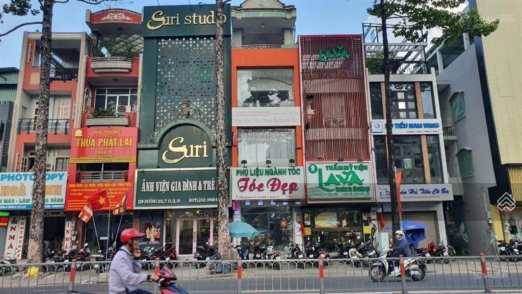 Cần tiền bán gấp!mặt tiền ba tháng hai q10.đối diện hà đô.giá chỉ hơn 40 tỷ