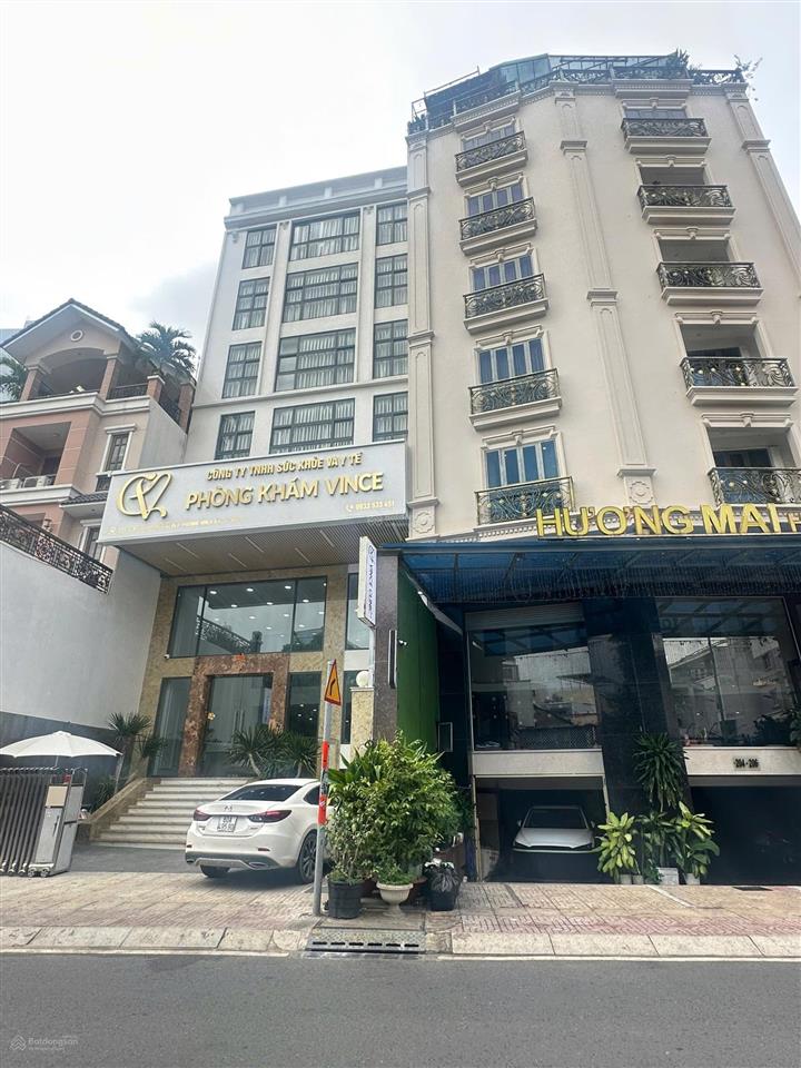 Tòa nhà mặt tiền q3 siêu hiếm! dt 9x23m. hầm 7 tầng hđt 386tr giá chỉ 145 tỷ