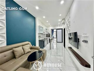 1pn nguyên lầu full nội thất 60m2, 2 ban công trước sau, thang máy lý chính thắng, q3 giáp quận 1