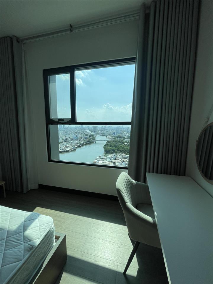 Cho thuê studio cc de la sol, 14 triệu vnd, 35m2, view sông  nhà nội thất mới 100%