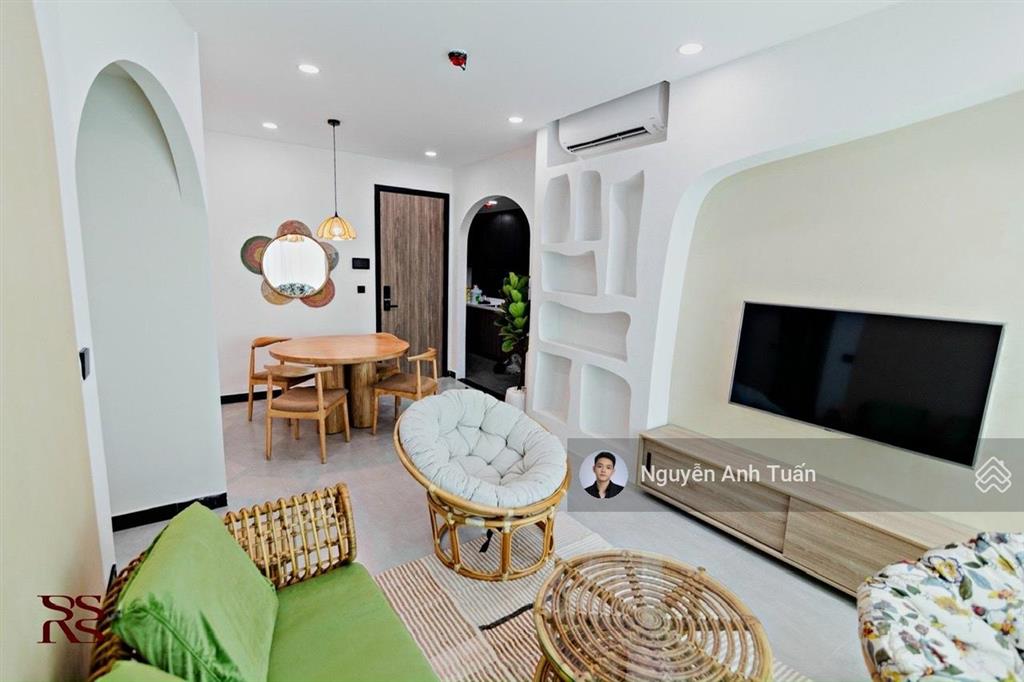 Cho thuê studio 38m2 trong căn dualkey delasol  nhà mới, view sông, full nội thất cao cấp giá 13tr